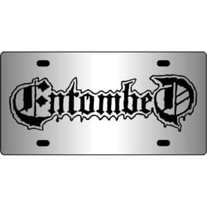 Entombed-Band-Logo-Mirror-License-Plate