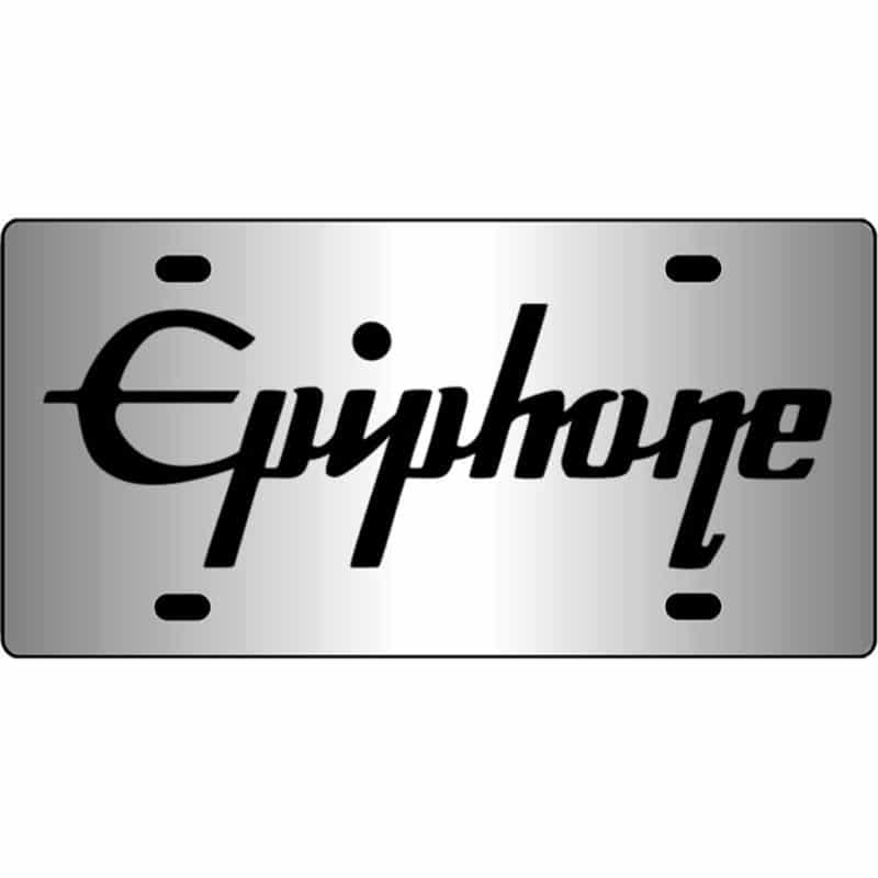 Epiphone-Logo-Mirror-License-Plate