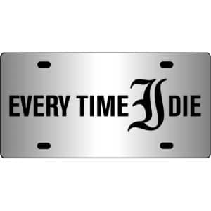 Every-Time-I-Die-Band-Logo-Mirror-License-Plate