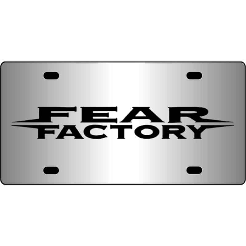 Fear-Factory-Mirror-License-Plate