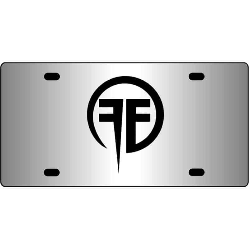 Fear-Factory-Symbol-Mirror-License-Plate
