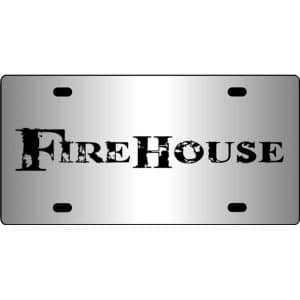Firehouse-Band-Logo-Mirror-License-Plate