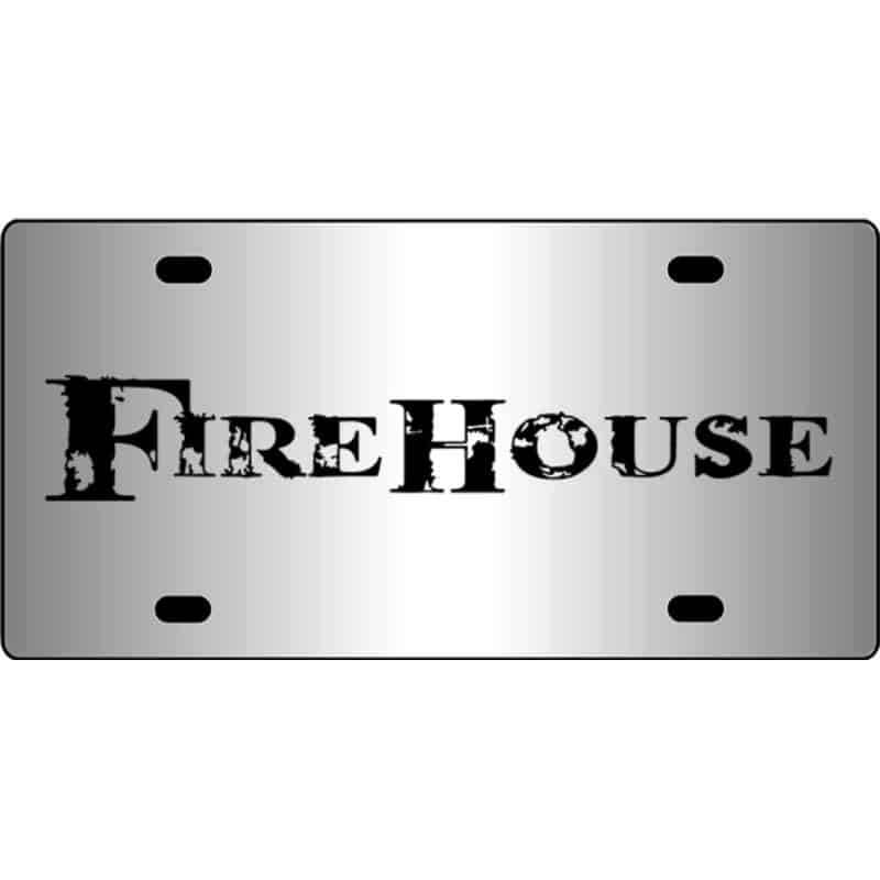Firehouse-Band-Logo-Mirror-License-Plate