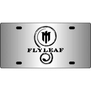 Flyleaf-Band-Logo-Mirror-License-Plate