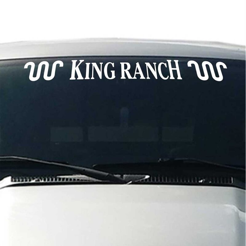 Ford-King-Ranch-Windshield-Visor-Decal-White