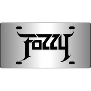 Fozzy-Band-Logo-Mirror-License-Plate