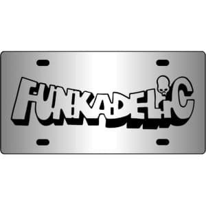 Funkadelic-Band-Logo-Mirror-License-Plate