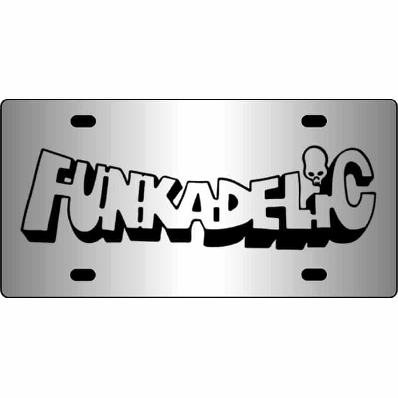 Funkadelic-Band-Logo-Mirror-License-Plate