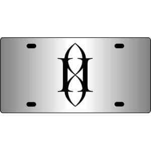 Gemini-Syndrome-Band-Symbol-Mirror-License-Plate