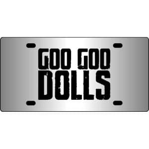 Goo-Goo-Dolls-Band-Logo-Mirror-License-Plate