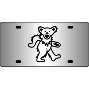 Grateful-Dead-Dancing-Bear-Mirror-License-Plate