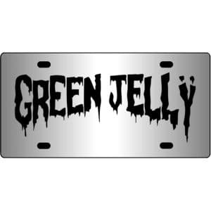 Green-Jelly-Logo-Mirror-License-Plate
