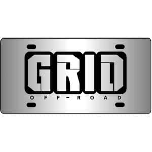 Grid-Off-Wheels-Mirror-License-Plate