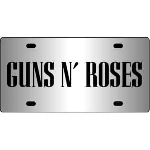 Guns-N-Roses-Logo-Mirror-License-Plate