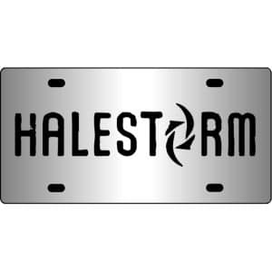 Halestorm-Band-Logo-Mirror-License-Plate
