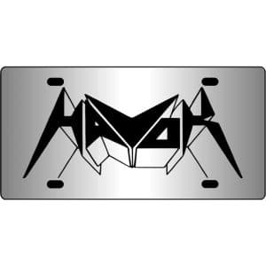 Havok-Band-Logo-Mirror-License-Plate