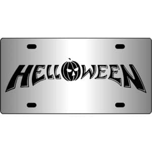Helloween-Mirror-License-Plate