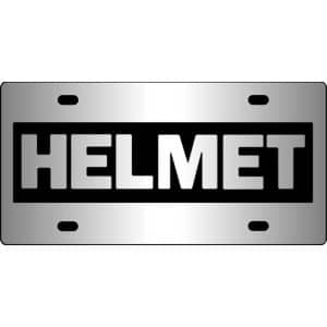 Helmet-Band-Logo-Mirror-License-Plate