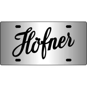 Hofner-Guitars-Mirror-License-Plate