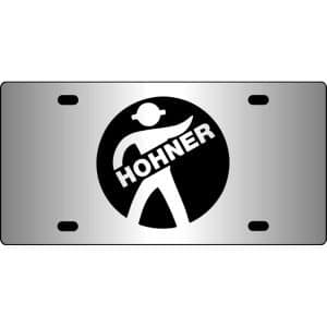 Hohner-Logo-Mirror-License-Plate