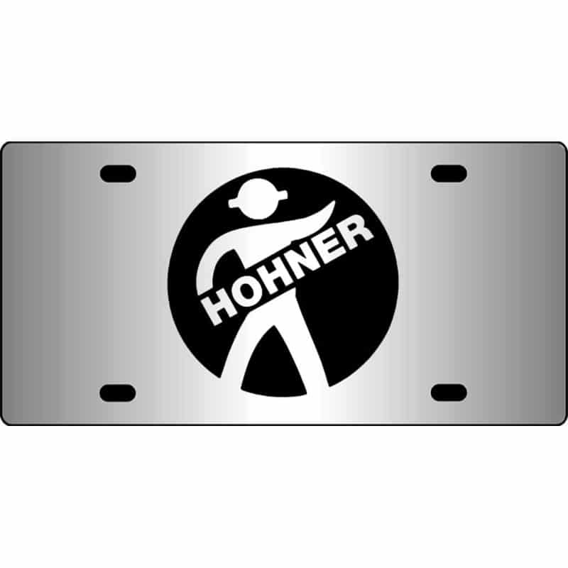 Hohner-Logo-Mirror-License-Plate