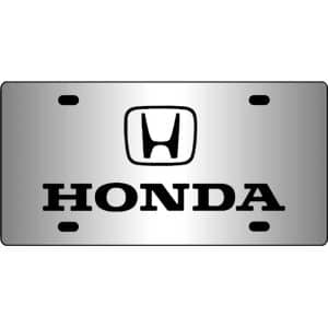 Honda-Logo-Mirror-License-Plate