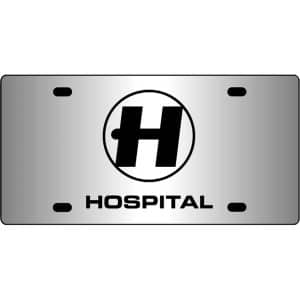 Hospital-Records-Mirror-License-Plate