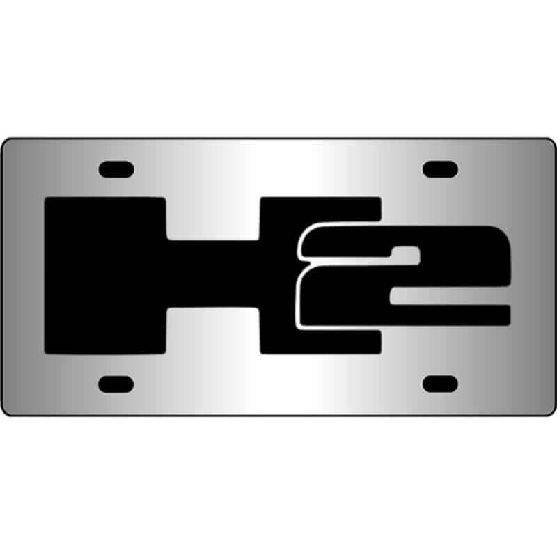 Hummer-H2-Logo-Mirror-License-Plate