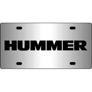 Hummer-Logo-Mirror-License-Plate