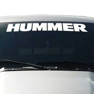 Hummer-Windshield-Visor-Decal-White