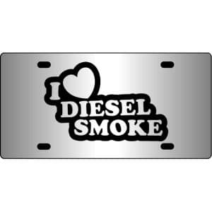 I-Love-Diesel-Smoke-Mirror-License-Plate