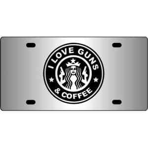 I-Love-Guns-Coffee-Mirror-License-Plate