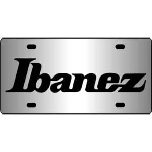 Ibanez-Logo-Mirror-License-Plate