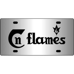 In-Flames-Band-Logo-Mirror-License-Plate