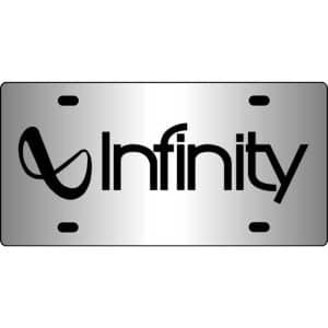 Infinity-Audio-Logo-Mirror-License-Plate
