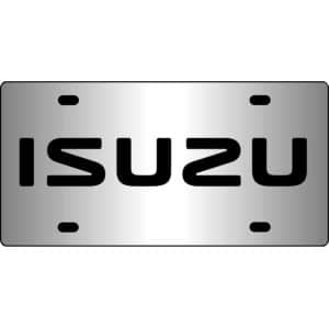 Isuzu-Logo-Mirror-License-Plate