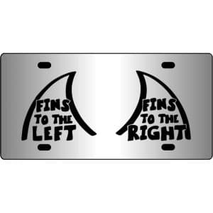 Jimmy-Buffet-Fins-Mirror-License-Plate