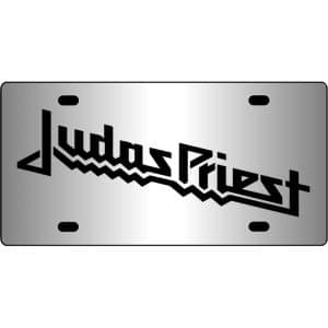 Judas-Priest-Band-Logo-Mirror-License-Plate