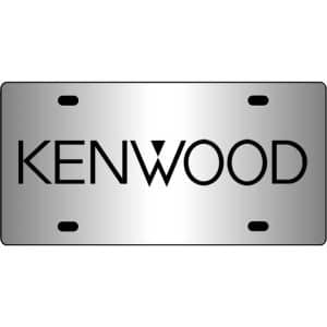 Kenwood-Audio-Logo-Mirror-License-Plate
