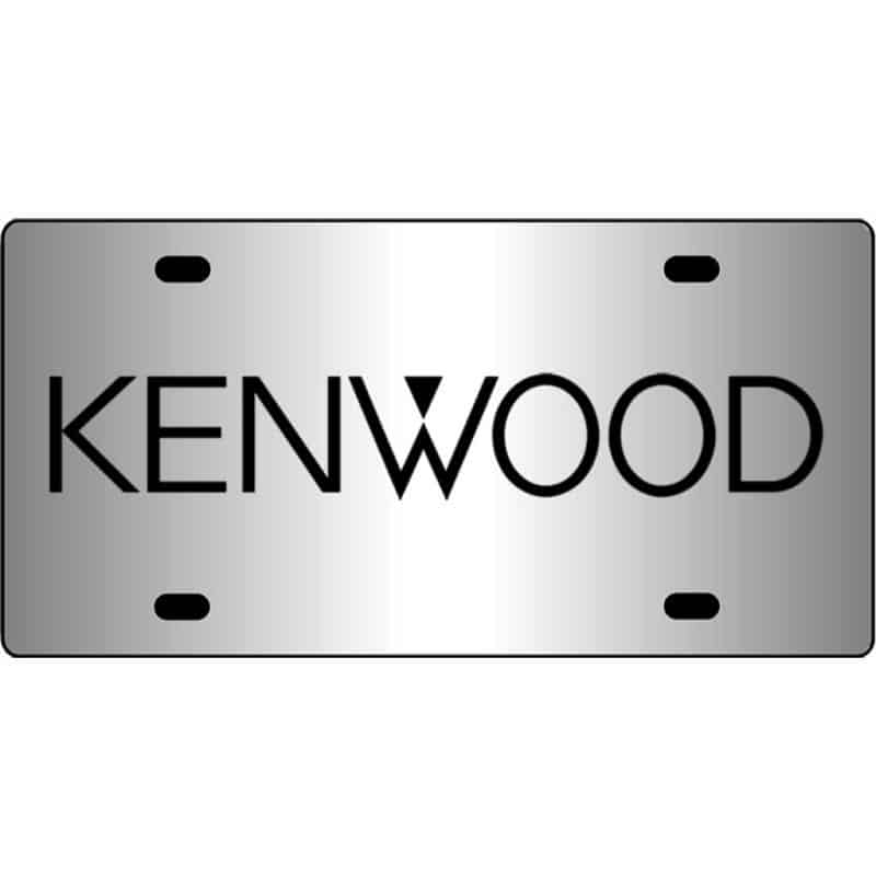 Kenwood-Audio-Logo-Mirror-License-Plate