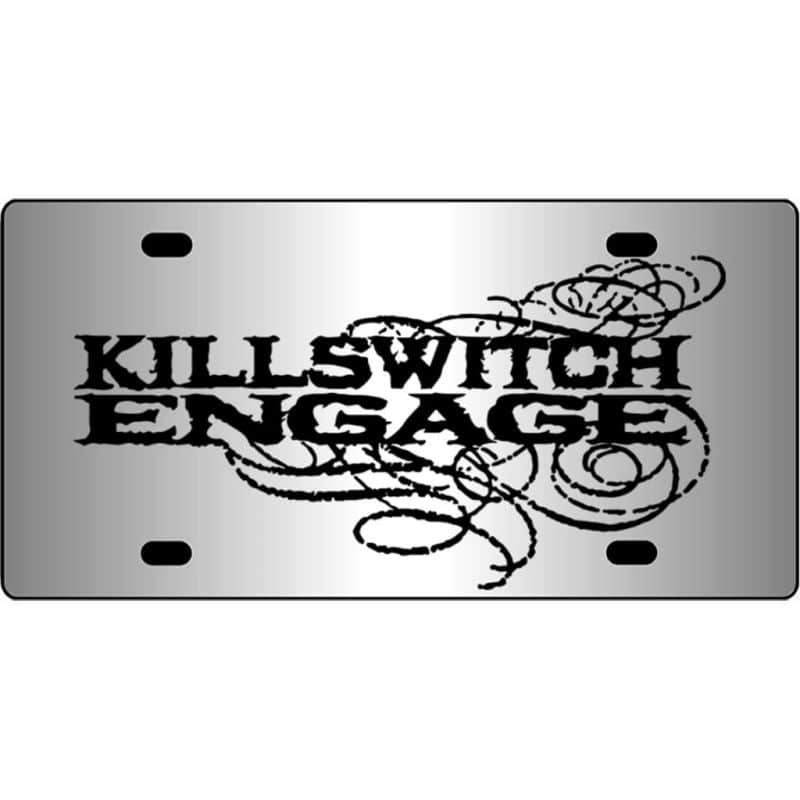 Killswitch-Engage-Band-Logo-Mirror-License-Plate