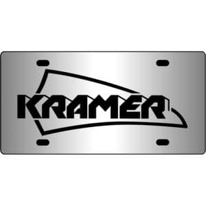 Kramer-Guitars-Mirror-License-Plate