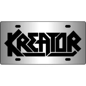 Kreator-Mirror-License-Plate