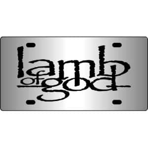 Lamb-Of-God-Mirror-License-Plate