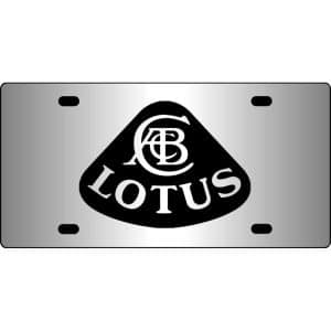 Lotus-Emblem-Mirror-License-Plate