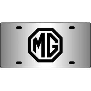 MG-Logo-Mirror-License-Plate