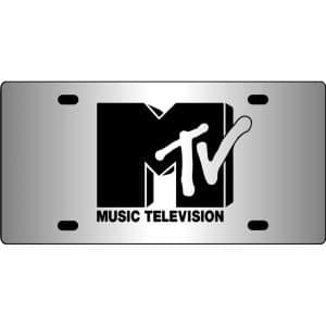 MTV-Logo-Mirror-License-Plate