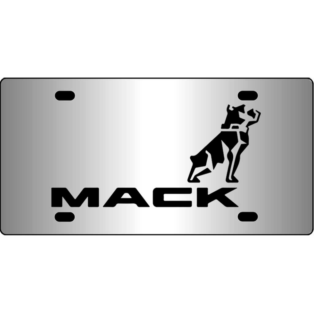 Mack-Trucks-Logo-Mirror-License-Plate