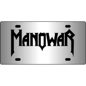 Manowar-Mirror-License-Plate