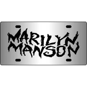 Marilyn-Manson-Mirror-License-Plate